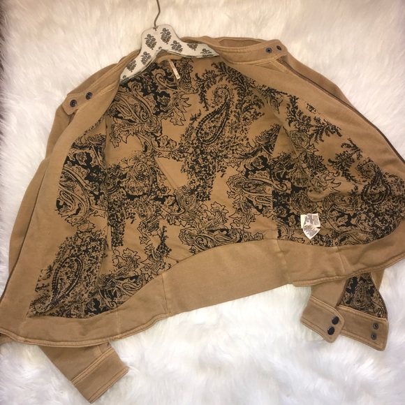 NEW Free People springtime knit bomber jacket - Picture 10 of 11